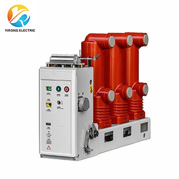 Side-mounted vacuum circuit breaker